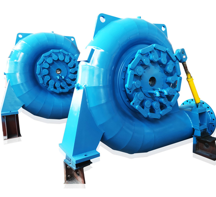 Stainless Steel Or Carbon Steel Micro Hydro Turbine 300kw 1000kw 2000kw Francis Water Wheel